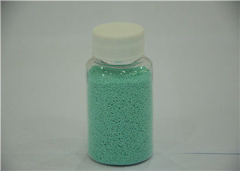 El color verde motea los puntos detergentes del sulfato de sodio de los puntos