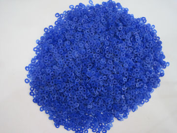 la forma detergente del anillo de los azules claros motea para el polvo detergente