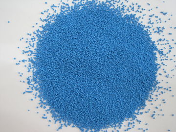 de los puntos puntos coloridos del azul profundamente usados en la fabricación detergente del polvo