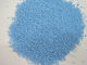 El azul motea los puntos detergentes del polvo de los puntos coloridos del sulfato de sodio para el detergente