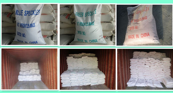 Puntos detergentes del color del uso detergente del polvo de la base del sulfato de sodio para el aspecto hermoso amistoso detergente de Eco